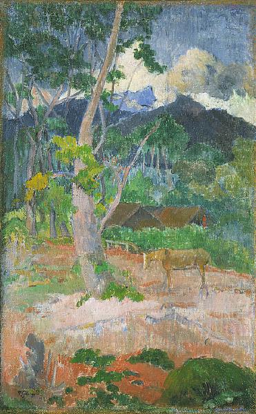 Paul Gauguin Landscape with a Horse china oil painting image